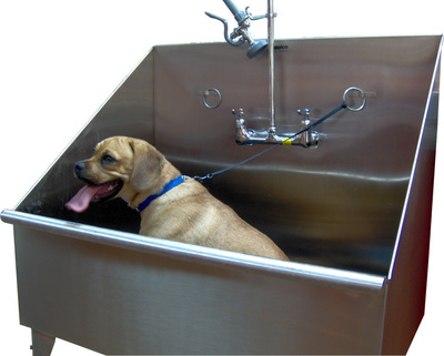 dog grooming stainless steel sink sinks wash bath tub pet garage hunt dogs