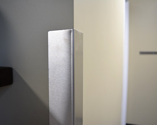 Stainless steel and metal corner guards