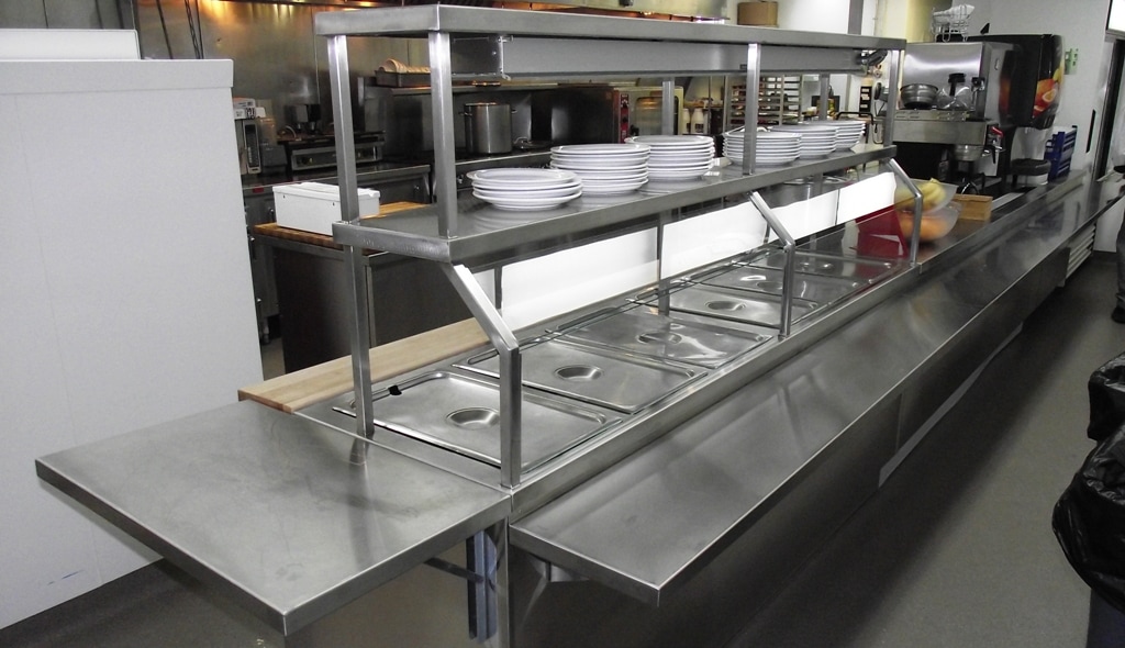 Stainless Steel Servery