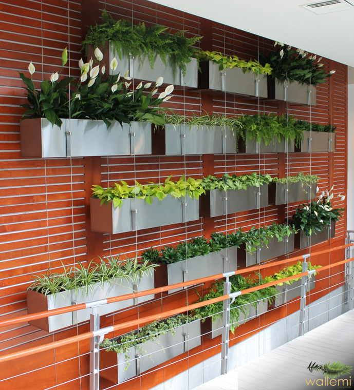 Stainless Steel Planters Living Wall